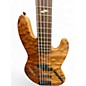 Used Roscoe J5 CLASSIC Natural Electric Bass Guitar