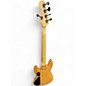 Used Roscoe J5 CLASSIC Natural Electric Bass Guitar