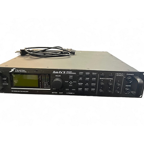 Used Fractal Audio AXE-FX II Guitar Preamp