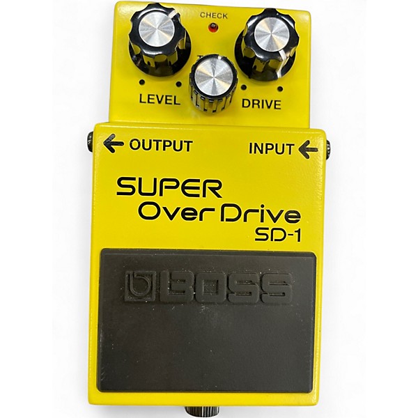 Used BOSS SD1 Super Overdrive Effect Pedal