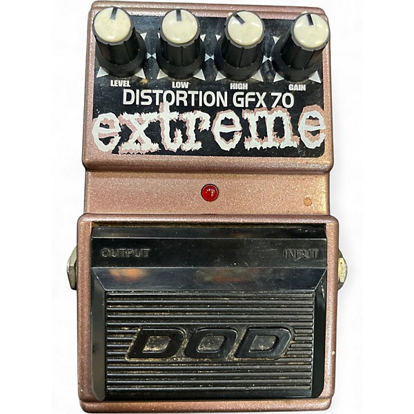 Used DOD DISTORTION GFX70 Effect Pedal