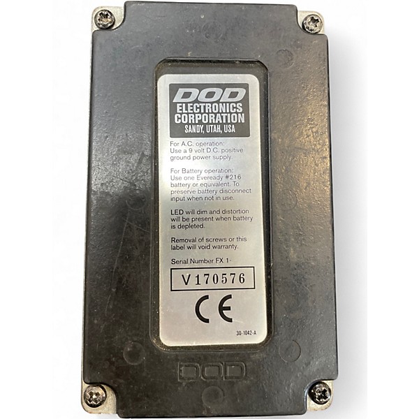 Used DOD DISTORTION GFX70 Effect Pedal