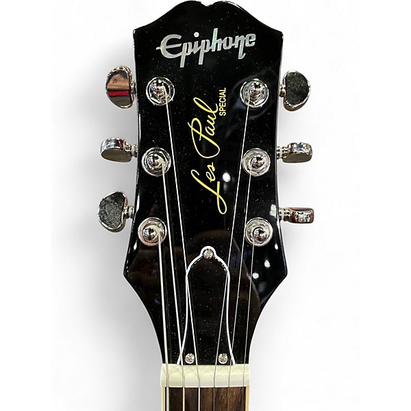 Used Epiphone Les Paul Special Double Cut Figured Tobacco Sunburst Solid Body Electric Guitar