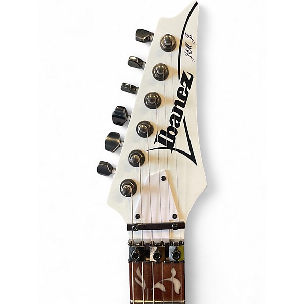 Used Ibanez JEMJR White Solid Body Electric Guitar