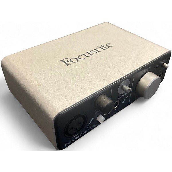 Used Focusrite iTrack Solo Audio Interface