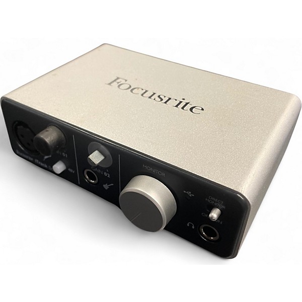 Used Focusrite iTrack Solo Audio Interface