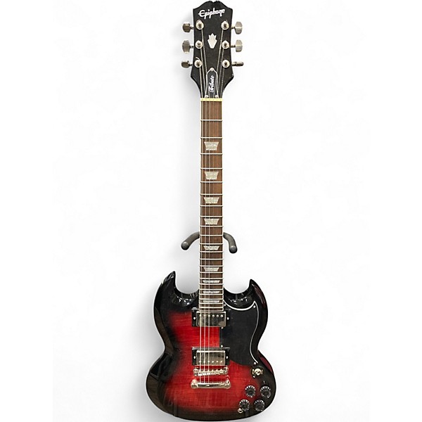 Used Epiphone SG TRIBUTE 2 Tone Sunburst Solid Body Electric Guitar
