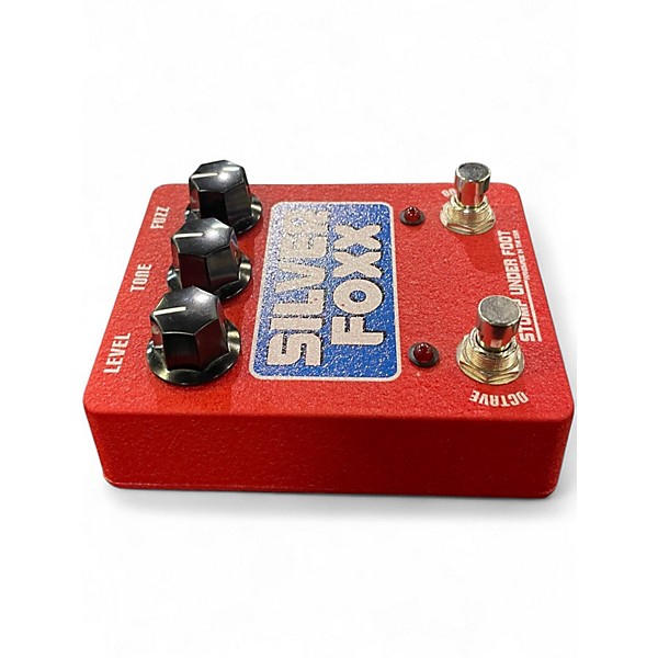 Used Stomp Under Foot Silver Foxx Effect Pedal
