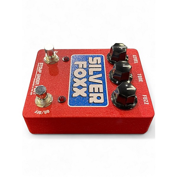 Used Stomp Under Foot Silver Foxx Effect Pedal