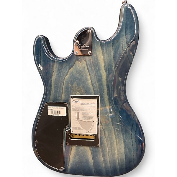 Used Godin RG.3 Passion Series Blue Burst Solid Body Electric Guitar