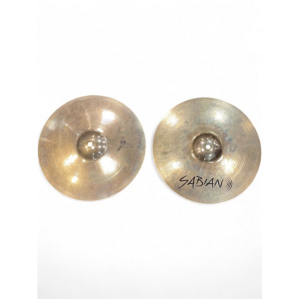 Used SABIAN 14in XSR HI HAT PAIR Cymbal