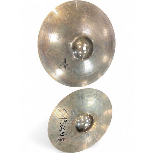 Used SABIAN 14in XSR HI HAT PAIR Cymbal