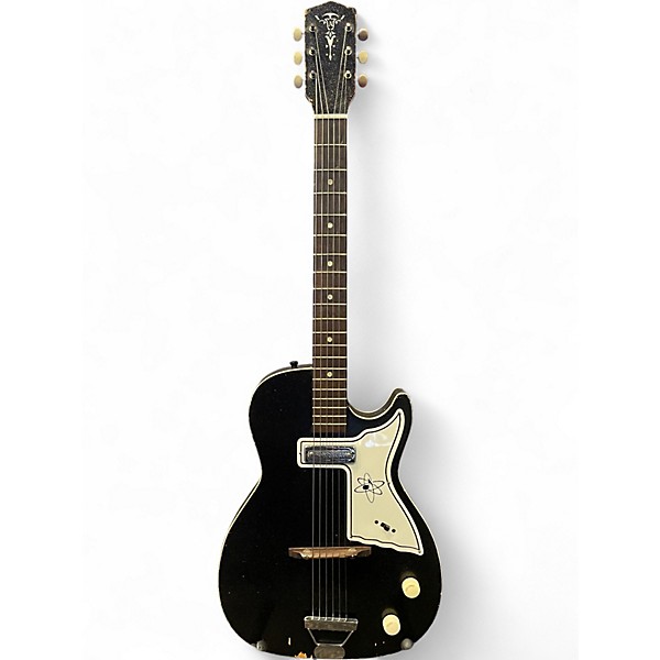 Used Alden h45 Straotone Black Solid Body Electric Guitar