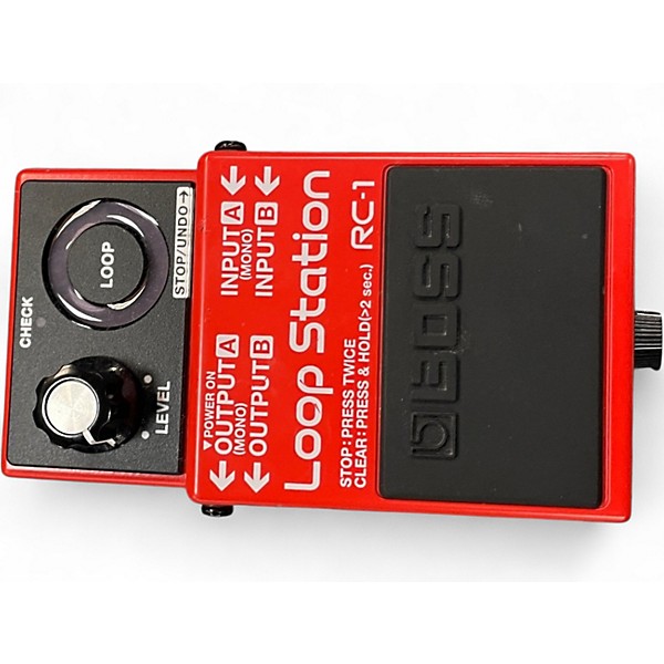 Used BOSS RC1 Loop Station Pedal | Guitar Center
