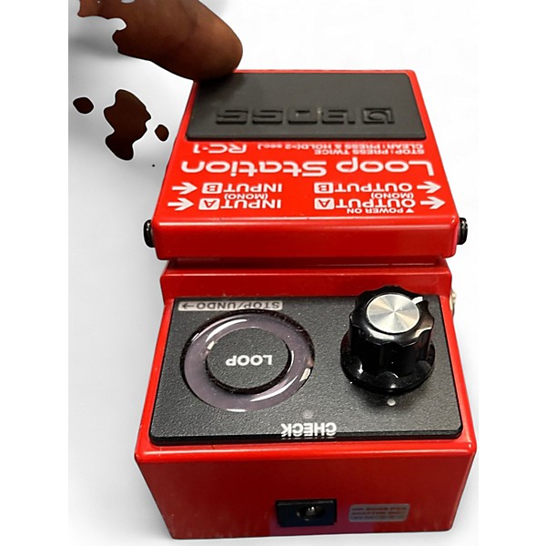BOSS Loop Station RC-1 ルーパー USED ボス Used BOSS RC1 Loop Station Pedal | Guitar Center