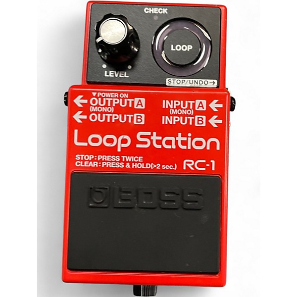 Used BOSS RC1 Loop Station Pedal | Guitar Center