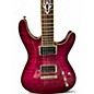 Used Ibanez SZ520QM Pink Solid Body Electric Guitar