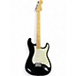 Used Fender Standard Stratocaster Black Solid Body Electric Guitar thumbnail