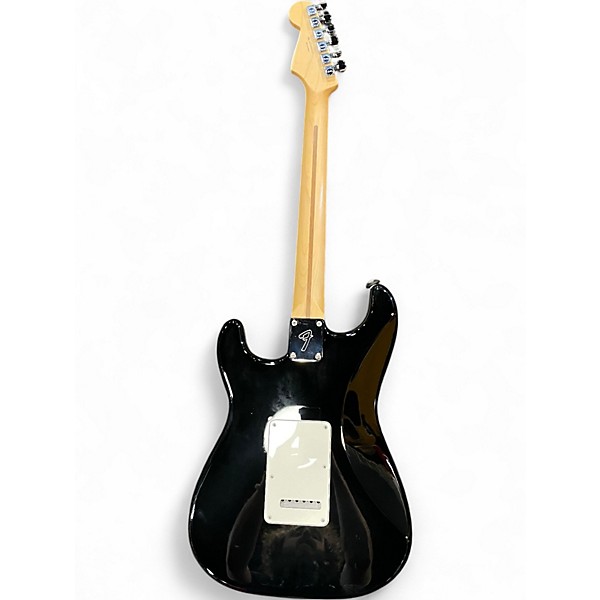 Used Fender Standard Stratocaster Black Solid Body Electric Guitar