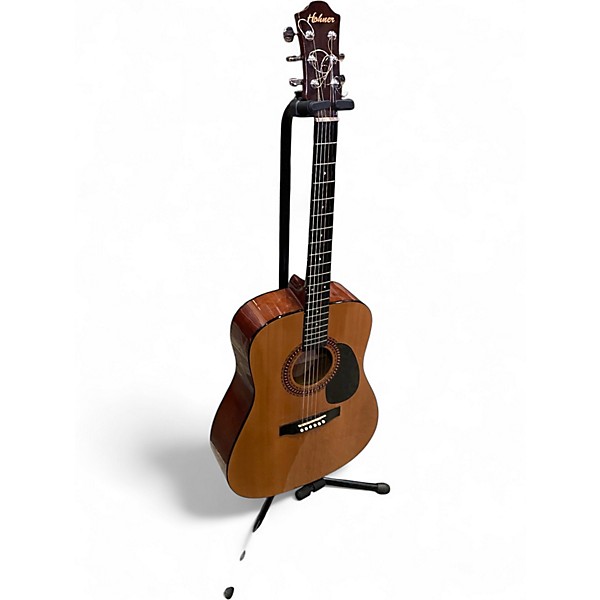 Used Hohner HW220 Natural Acoustic Guitar