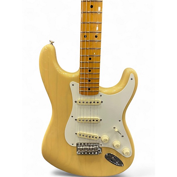 Used Fender 1957 American Vintage Stratocaster Blonde Solid Body Electric Guitar