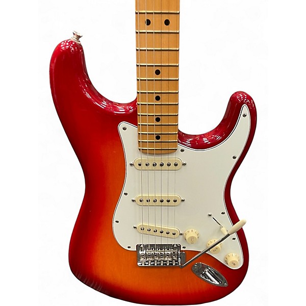 Used Fender Player II Stratocaster Chambered Cherry Sunburst Solid Body Electric Guitar