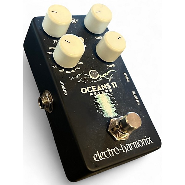 Used Electro-Harmonix Oceans 11  Reverb Effect Pedal