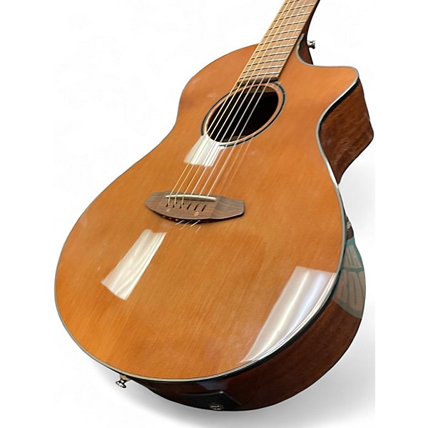 Used Breedlove Discovery S Concert Nylon ce Natural Classical Acoustic Electric Guitar