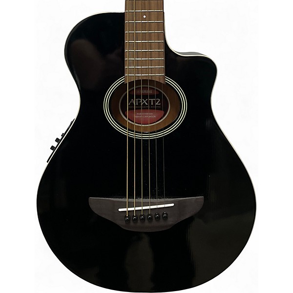 Used 2020 Yamaha APXT2 Black Acoustic Electric Guitar