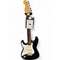 Vintage 1990s Fender Stratacoustic Left Handed Black and White Acoustic Electric Guitar thumbnail