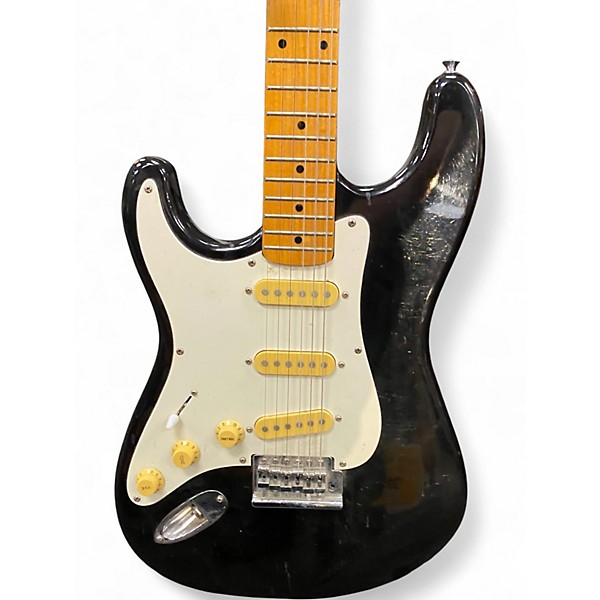 Used Arbor S-Style Guitar Black and White Electric Guitar
