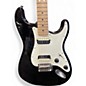 Used Squier Contemporary Stratocaster HH Black Solid Body Electric Guitar