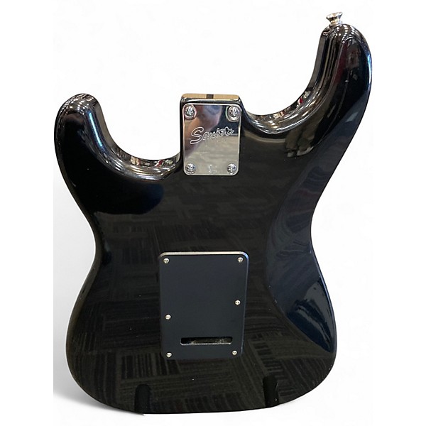 Used Squier Contemporary Stratocaster HH Black Solid Body Electric Guitar