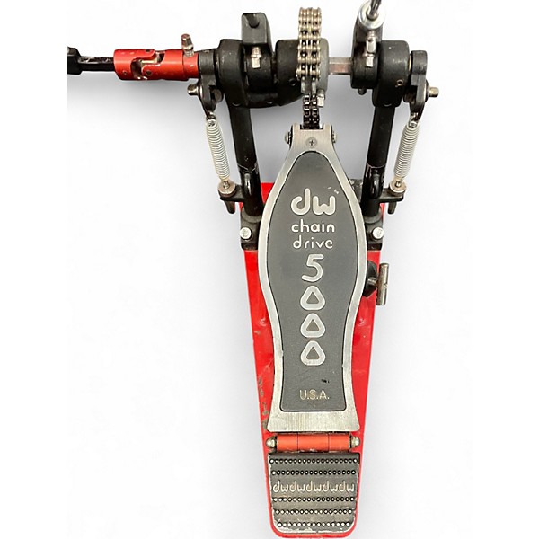 Used DW 5000 Series Double Double Bass Drum Pedal