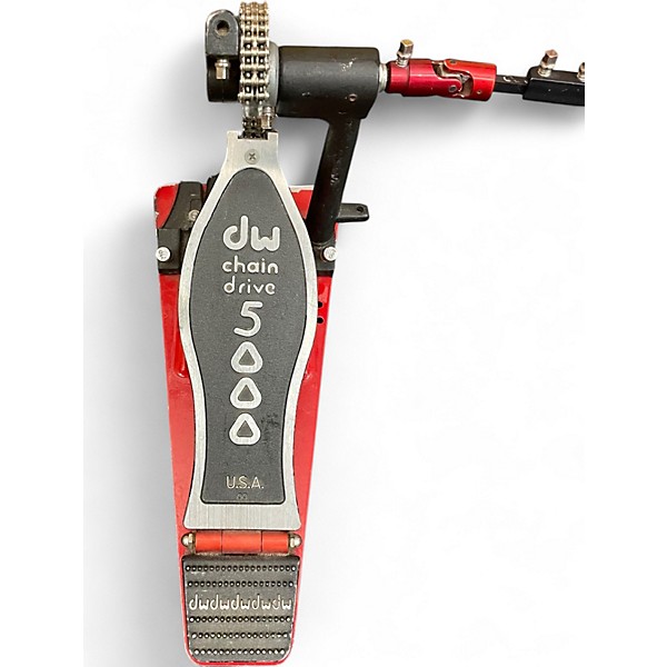 Used DW 5000 Series Double Double Bass Drum Pedal