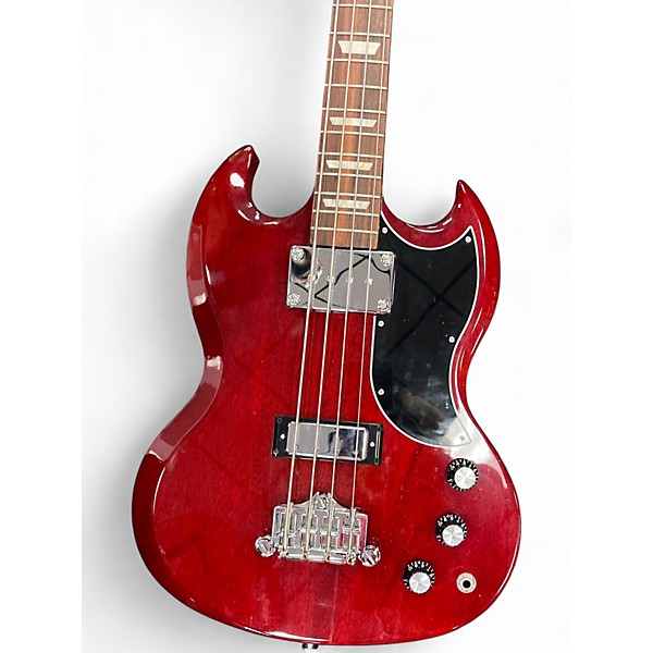 Used Gibson SG Bass Cherry Electric Bass Guitar