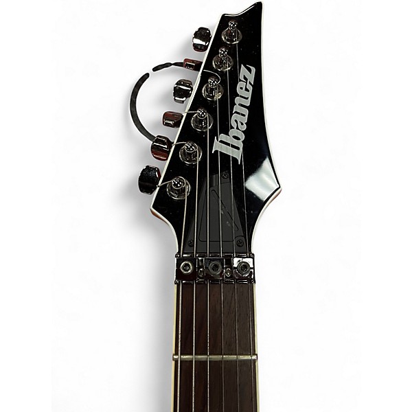 Used Ibanez RGIR20E Iron Label Black Solid Body Electric Guitar