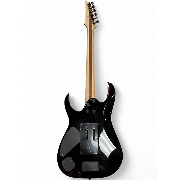 Used Ibanez RGIR20E Iron Label Black Solid Body Electric Guitar