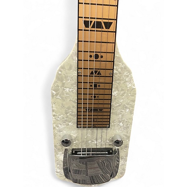 Used Rogue RLS-1 Antique White Solid Body Electric Guitar