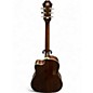 Used Epiphone AJ220SCE Brown Sunburst Acoustic Electric Guitar