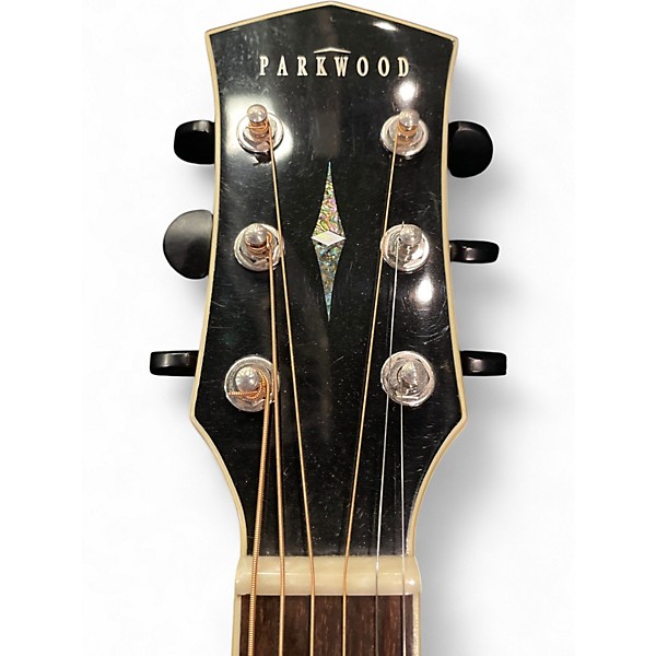 Used Parkwood PW510 Natural Acoustic Guitar