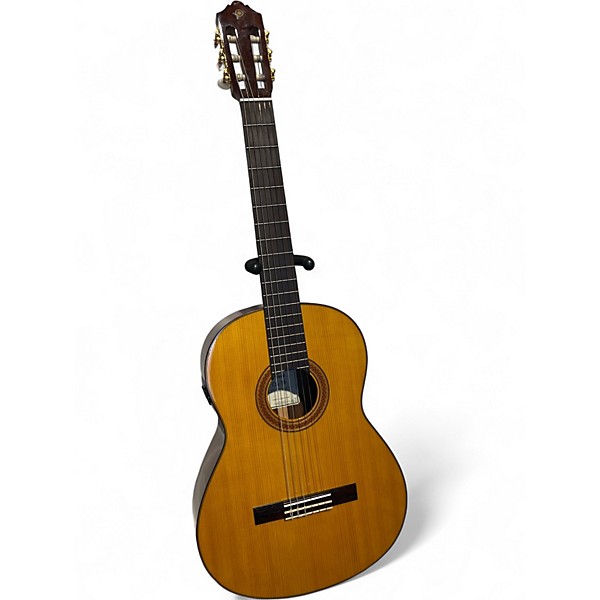 Used Yamaha CG-TA TRANSACOUSTIC Vintage Natural Classical Acoustic Electric Guitar