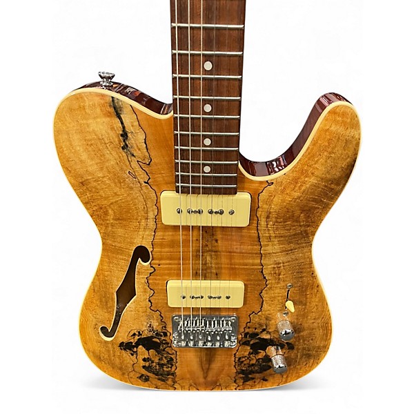 Used Michael Kelly 59 Thinline Natural Hollow Body Electric Guitar