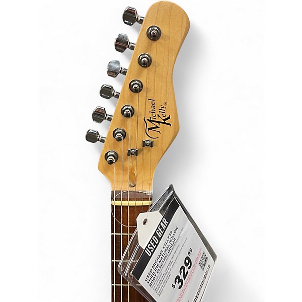 Used Michael Kelly 59 Thinline Natural Hollow Body Electric Guitar
