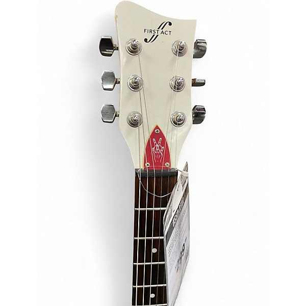 Used First Act LIMITED EDITION VOLKSWAGON Olympic White Solid Body Electric Guitar