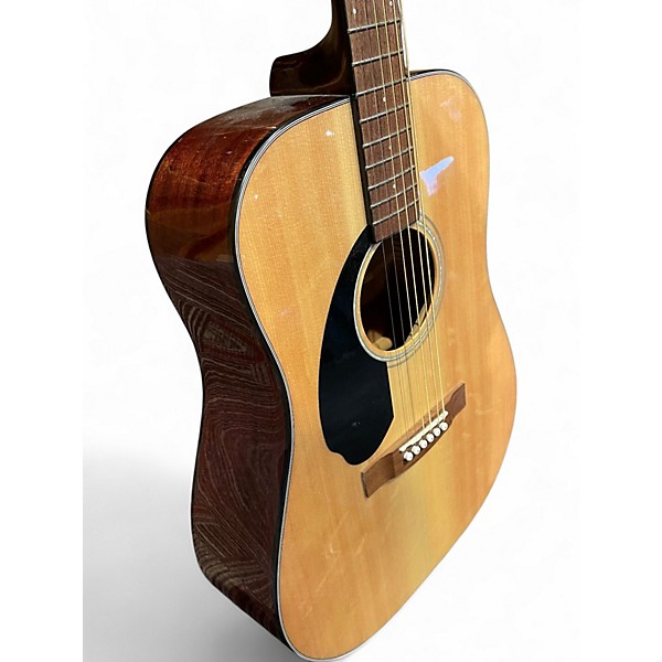 Used Fender CD-60 LH Natural Acoustic Guitar