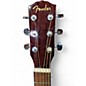 Used Fender CD-60 LH Natural Acoustic Guitar