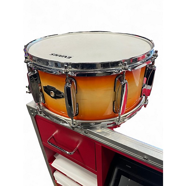 Used 2000s TAMA 14X7 SUPERSTAR CLASSIC SNARE Orange Drum