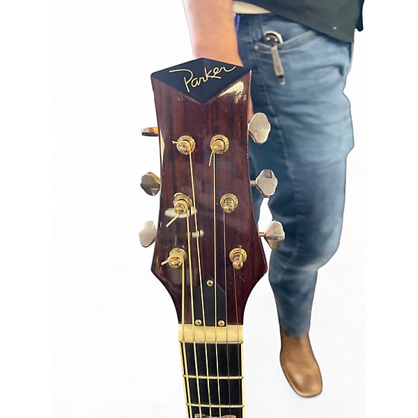 Used Parker Guitars pa28 Natural Acoustic Guitar