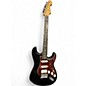 Used 2007 Fender Deluxe Lone Star Stratocaster Black Solid Body Electric Guitar thumbnail